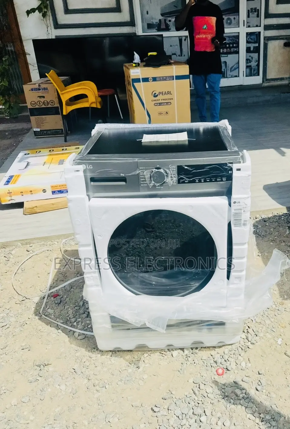 Zealous Sleek Washing Machine 8kg Front Load