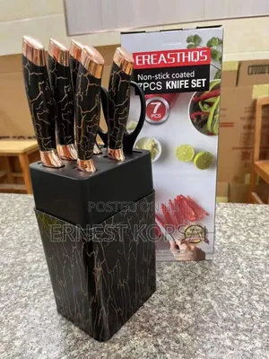 Photo - 7pcs Non Stick Coated Knife Set