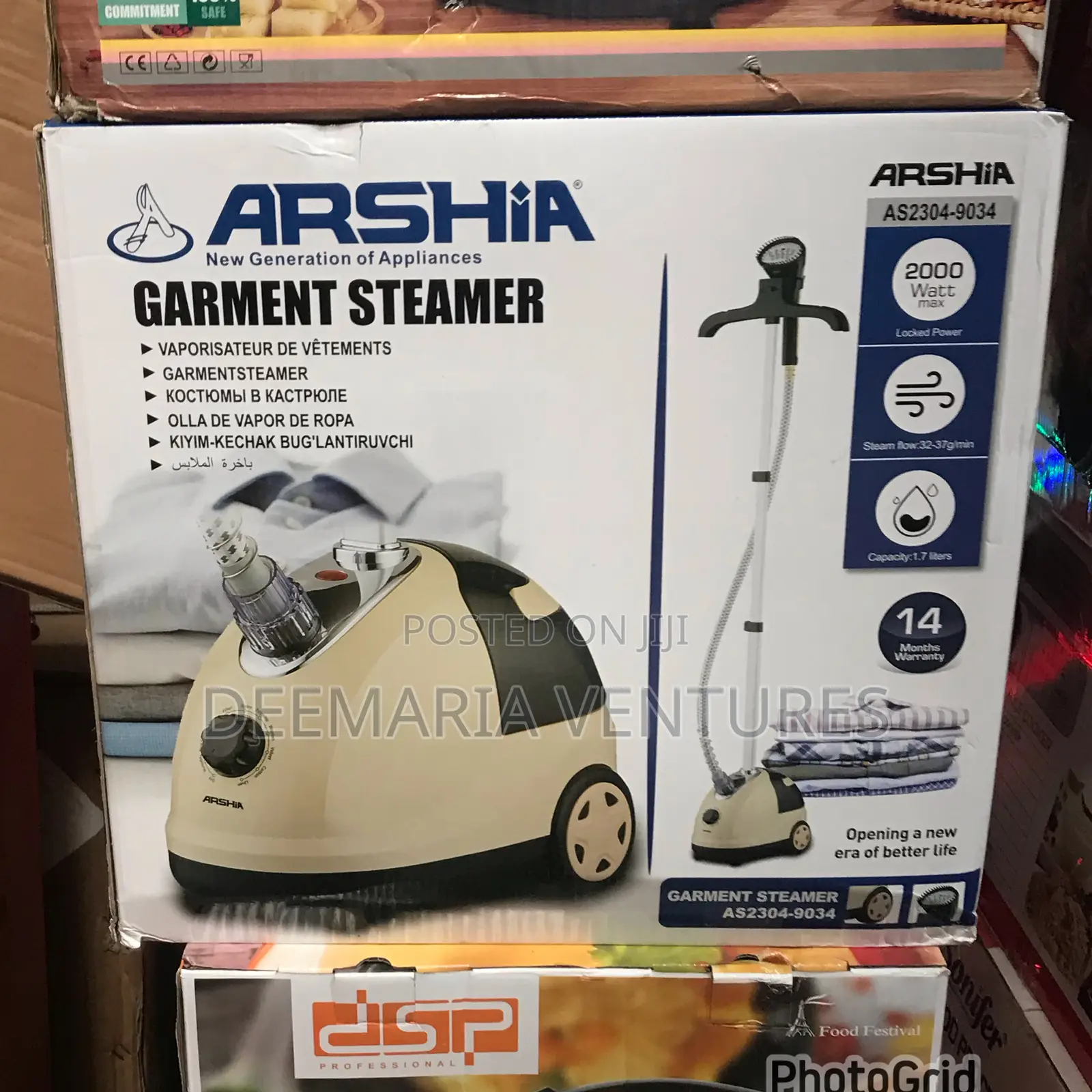 Arshia 1.7L Garment Steamer