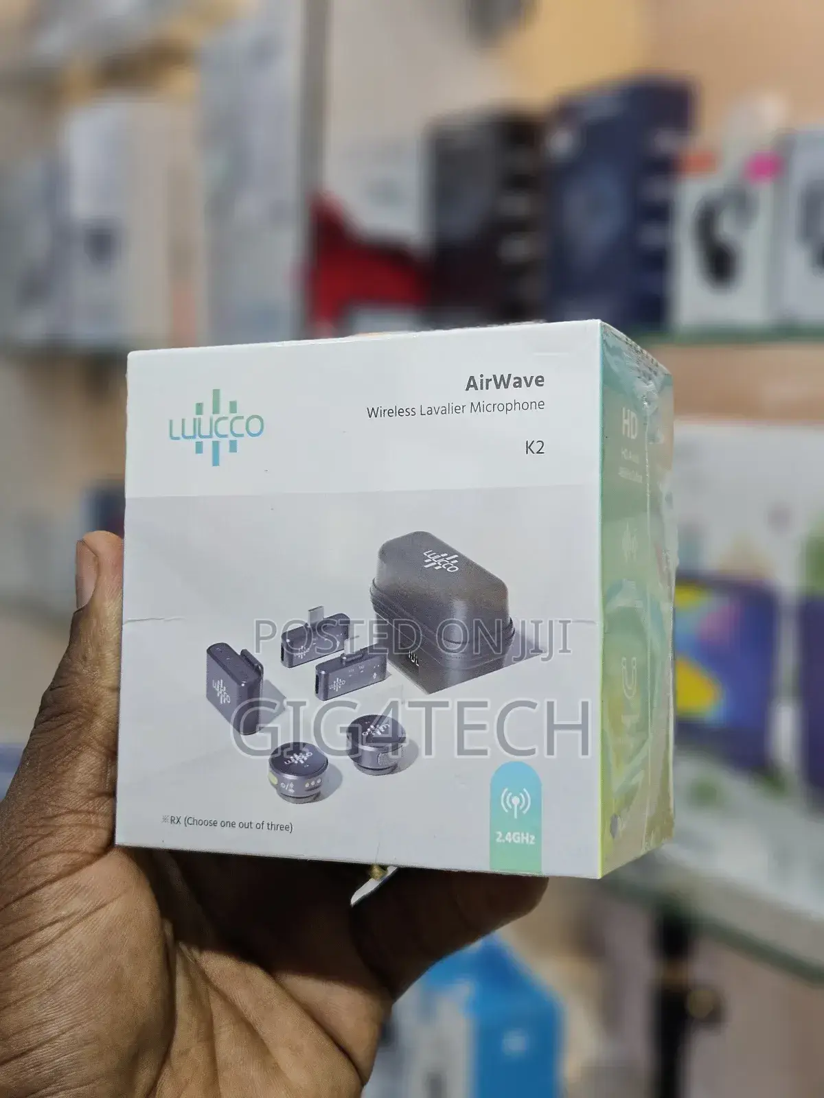 Luucco Airwave 2in1 Wireless Microphone for Android Type C