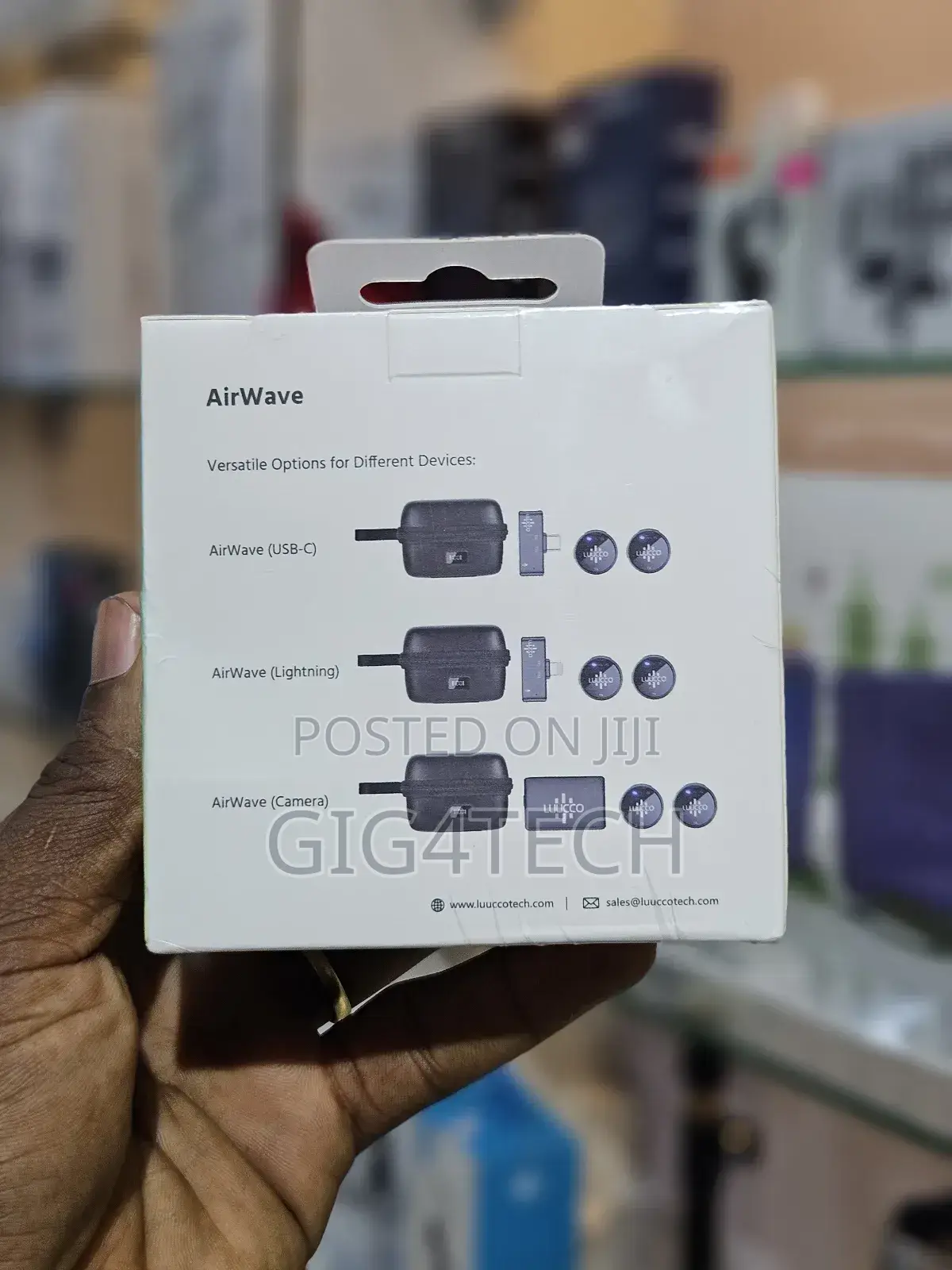 Luucco Airwave 2in1 Wireless Microphone for Android Type C