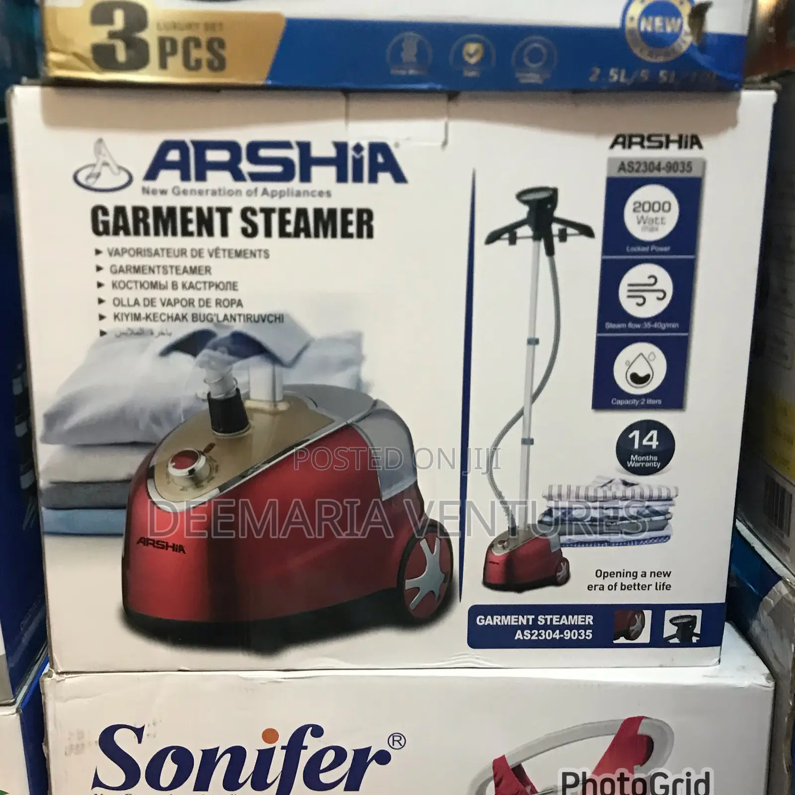 Arshia 2L Garment Steamer