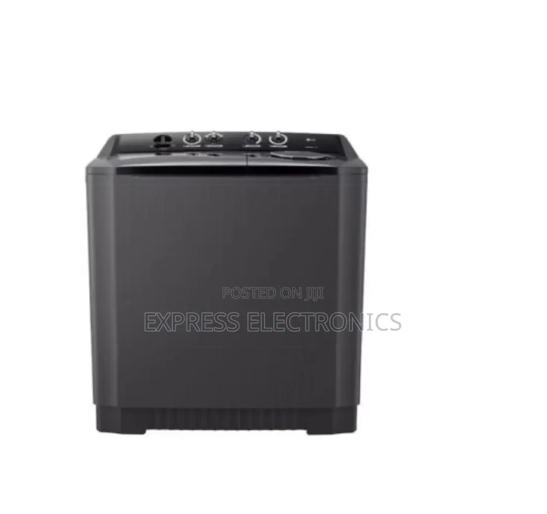 Shop From Us P961RONT Twintub WM Lg Black Semi Automatic