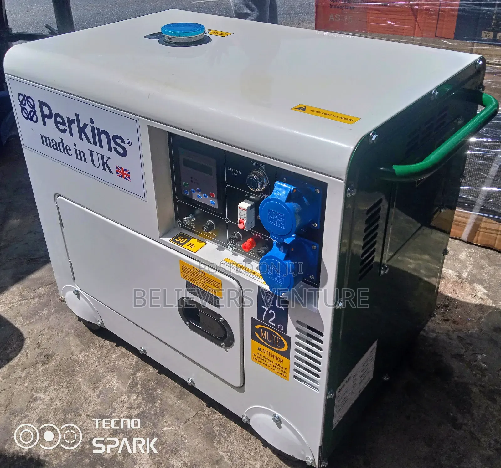 Control Switch Generator Perkins 10kva 13000watt Generator