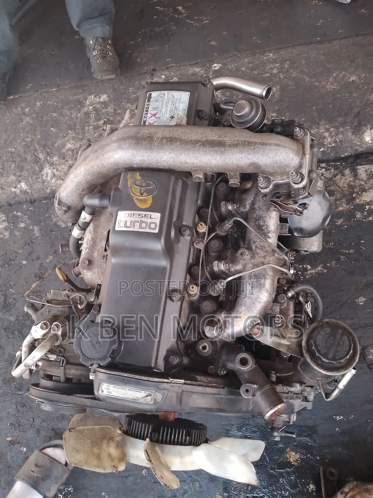 1kz Toyota Land Cruiser Prado Complete Engine