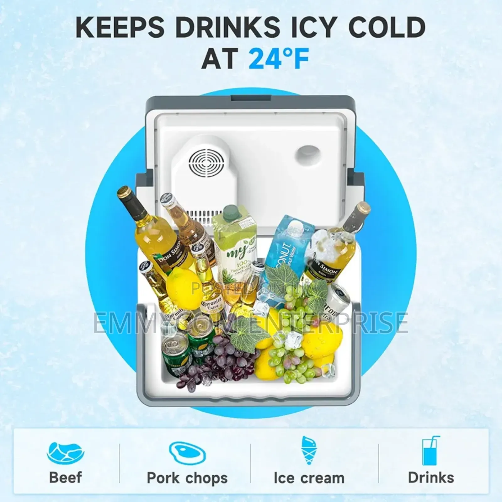 25l Size Car and House Fridge