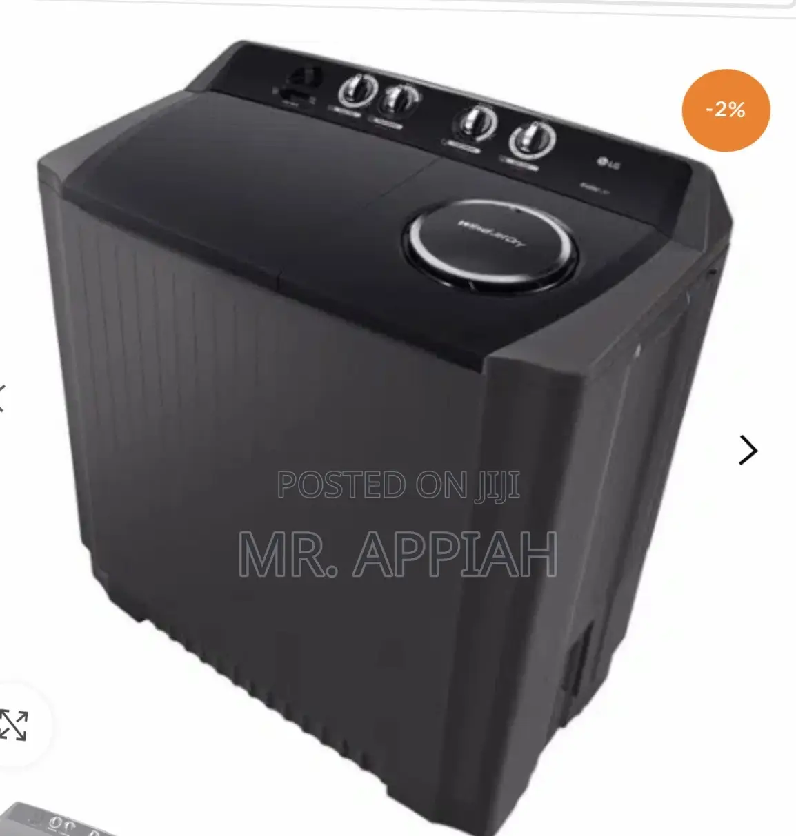 Sealed in Box LG P961RONT 9kg Top Load Washing MACHINE.