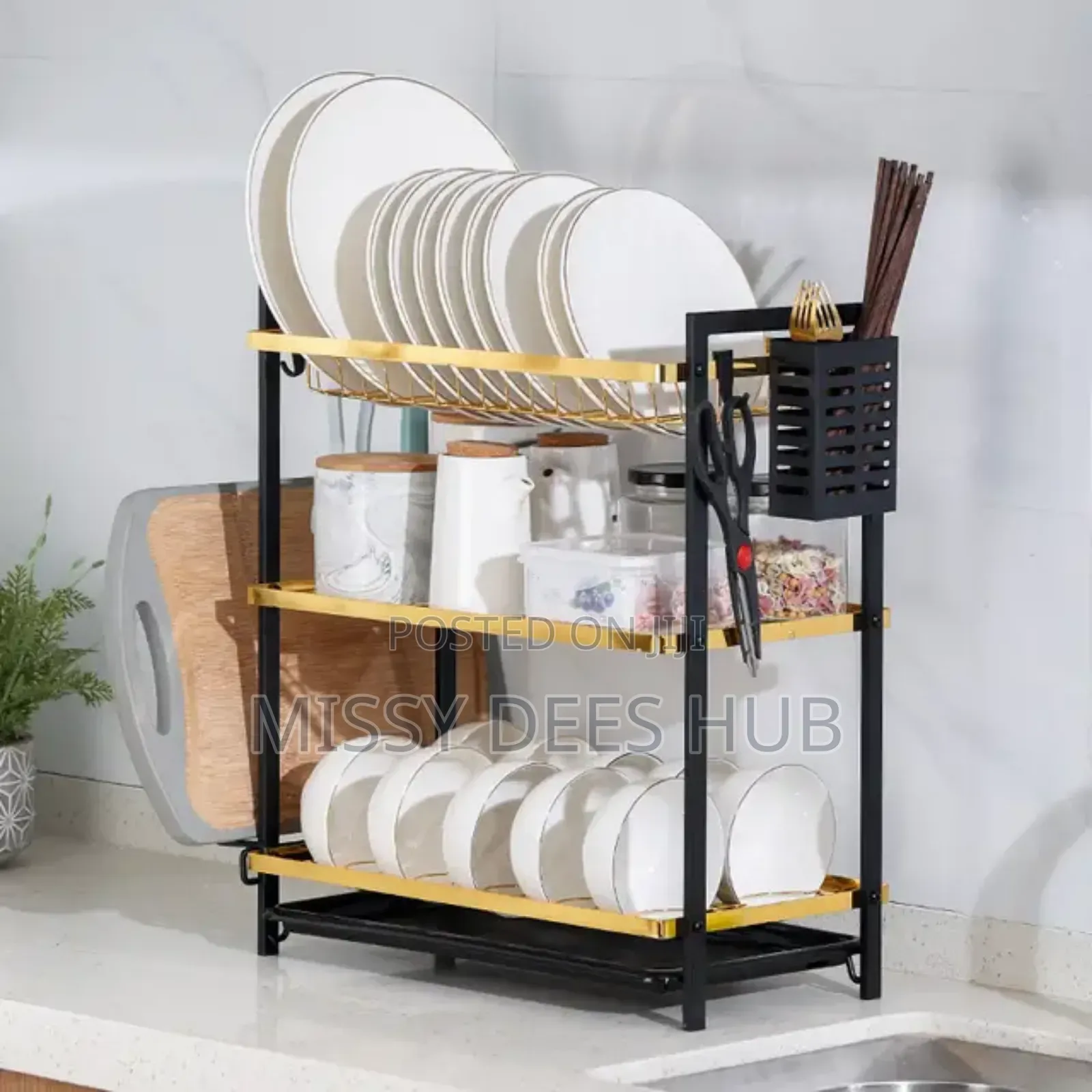 3 Tier Dish Rack - A