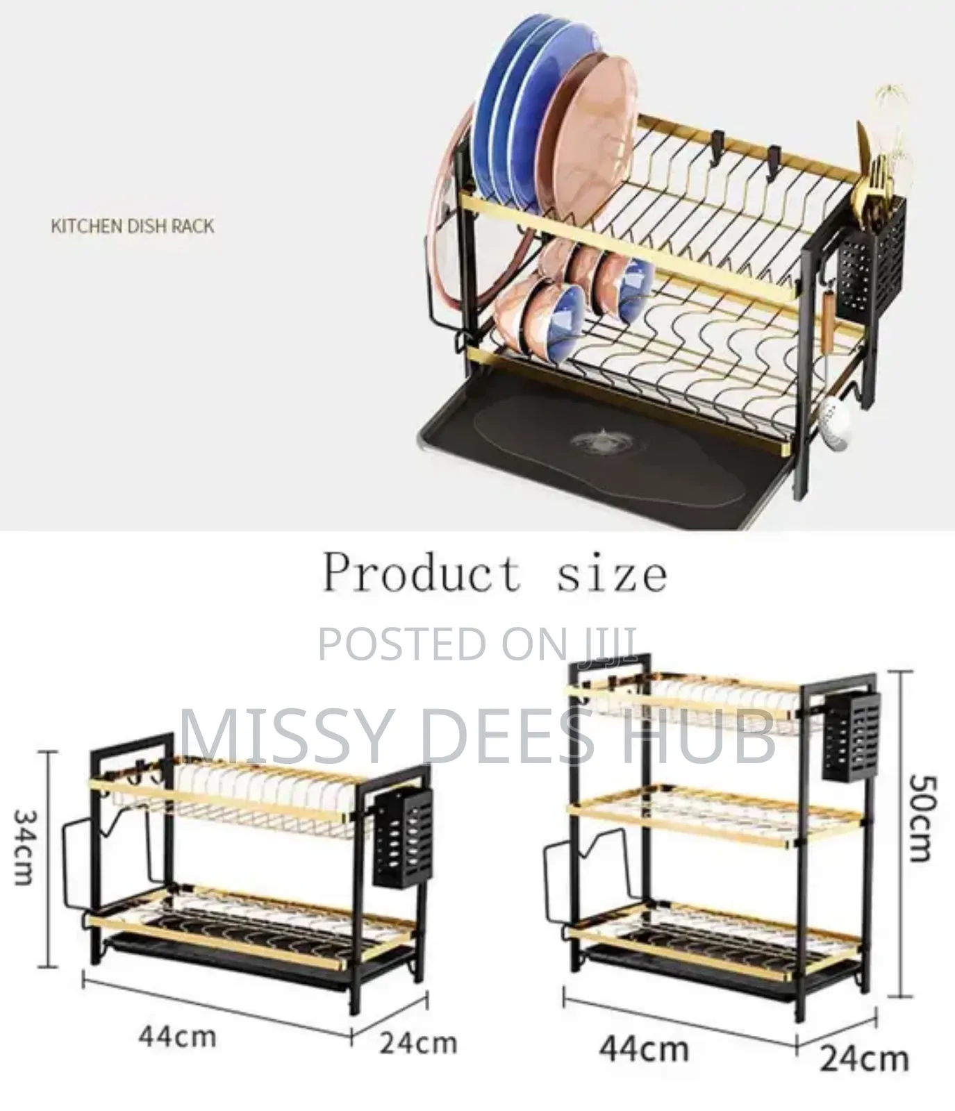 3 Tier Dish Rack - A