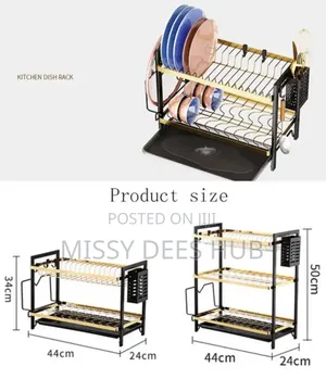 3 Tier Dish Rack - A