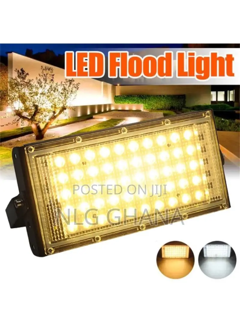50W 220V Waterproof LED Street Floodlight (L7.9 X W2.75 X H3