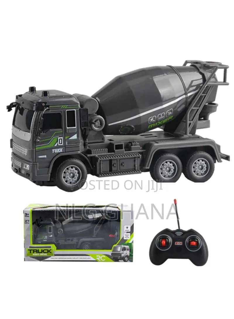 Children 1:32 4ch Rc Mixer Engineering Toy Multi-Joint Adjus