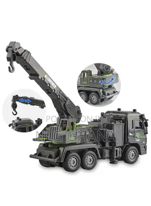 Children 1:32 4ch Rc Mixer Engineering Toy Multi-Joint Adjus