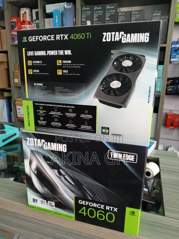 Zotac Gaming Nvidia Geforce RTX4060 8GB Graphics Card 3