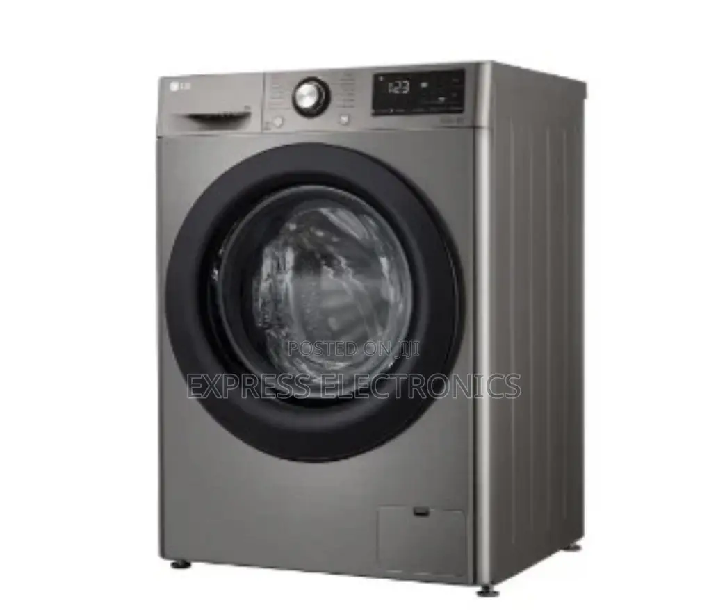 LG 9 Kg Front Load Washing Machine Smart Dd F4r3vyg6p Silver