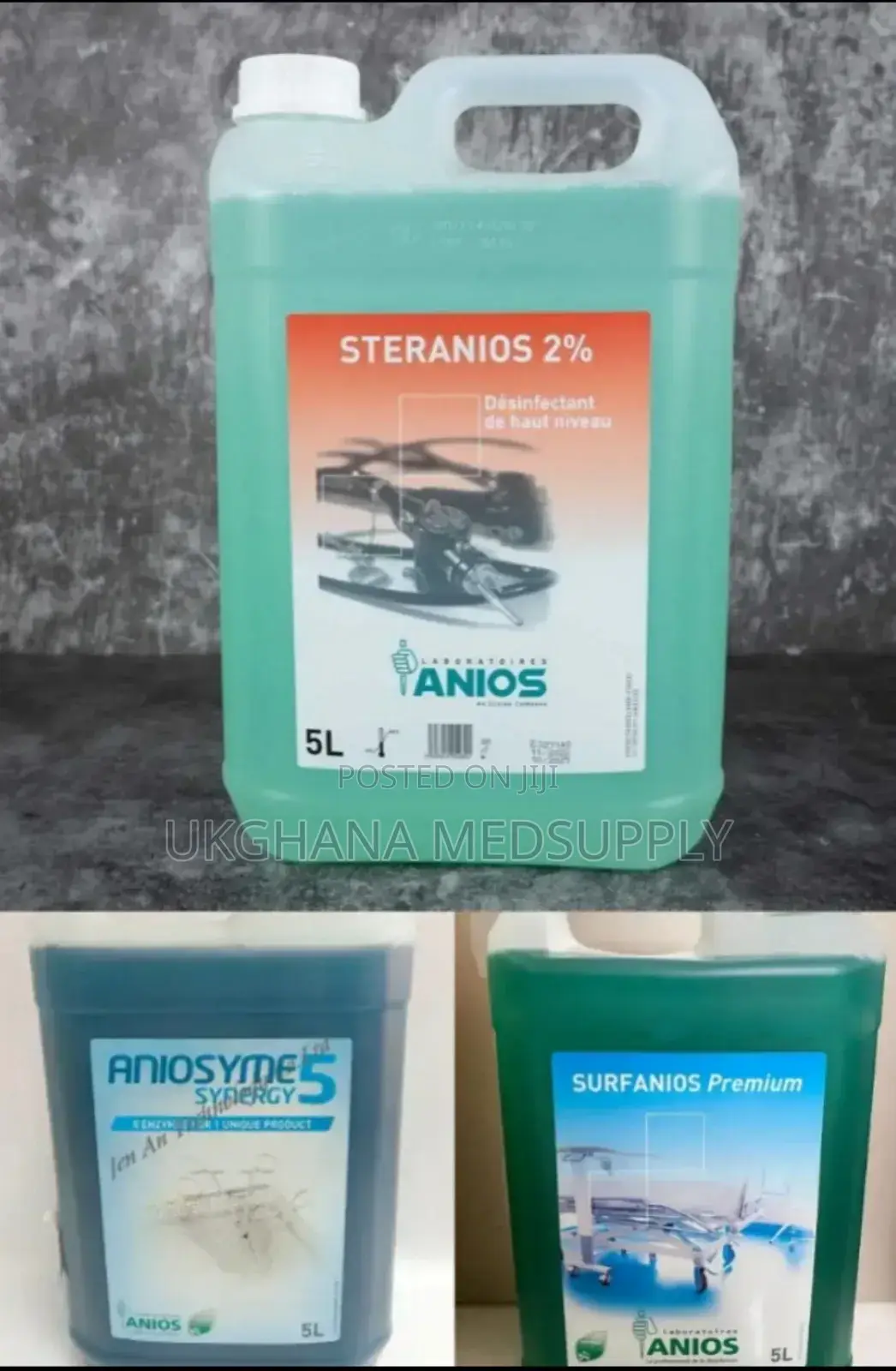 Aniosym, Steranios, Surfanios