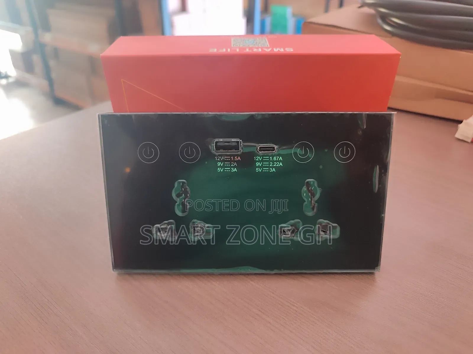 Smart Zigbee Double Socket With Type C