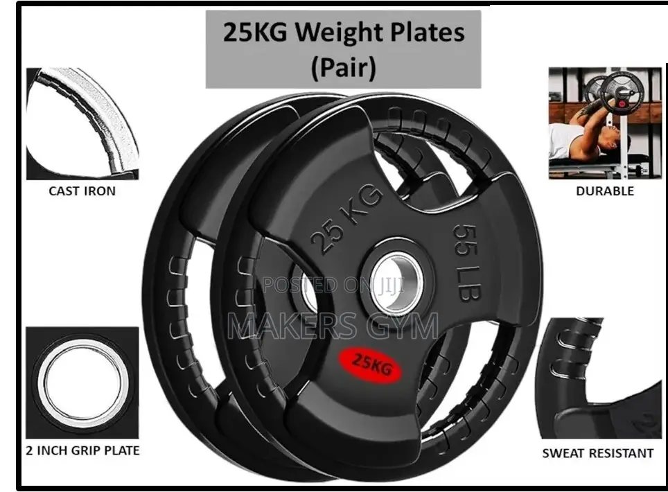 25kg Olympic Weight Disk (25kg Pair)
