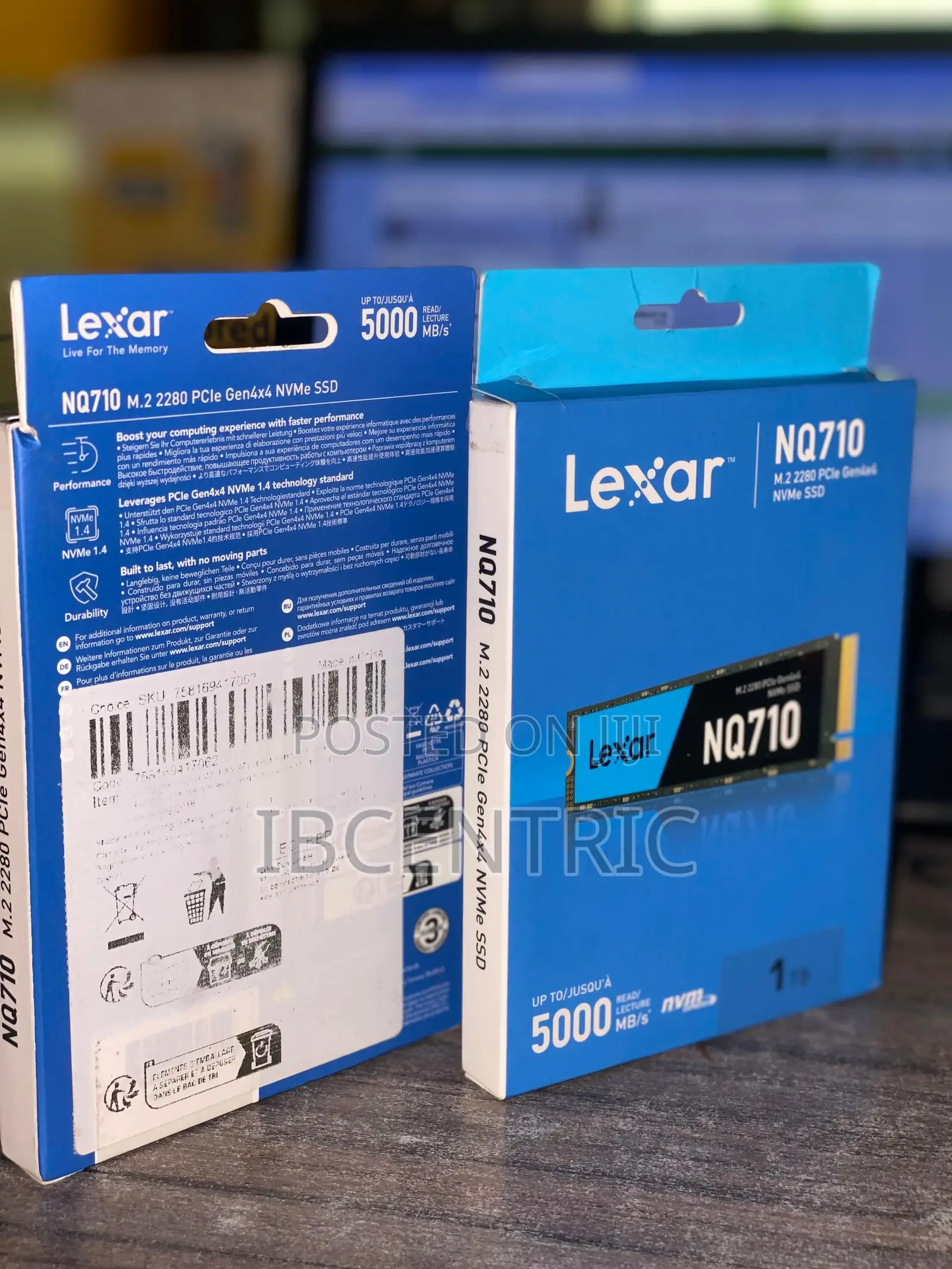 Lexar Nq710 SSD 1tb 5000mb/S