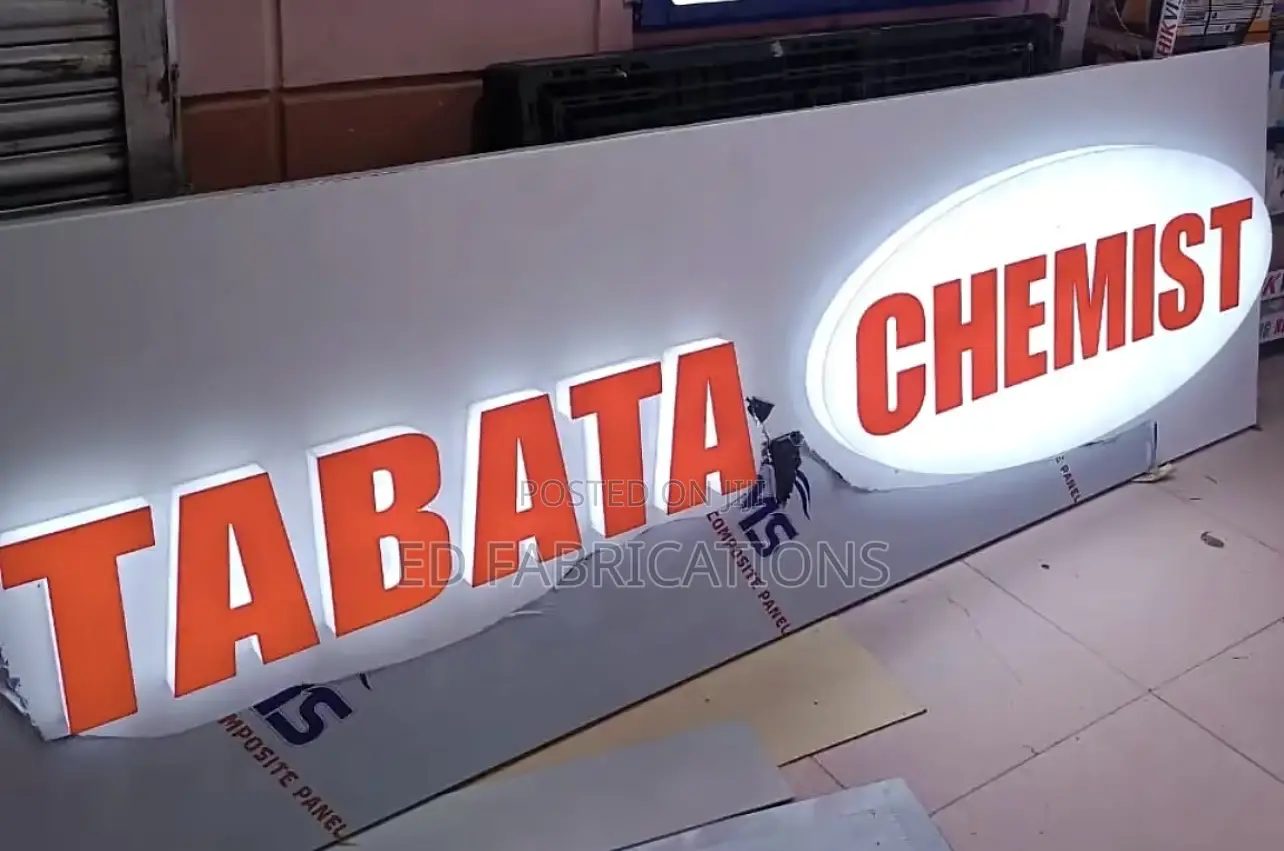 3D 2D Signage