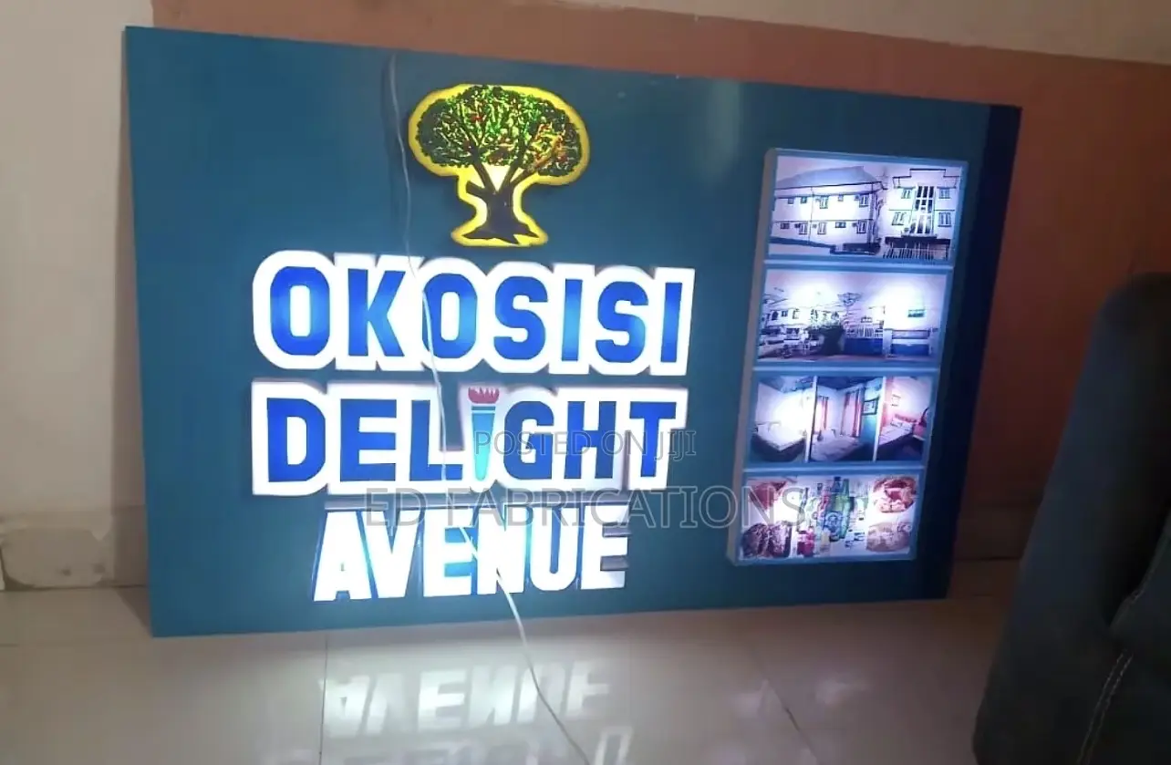 3D 2D Signage