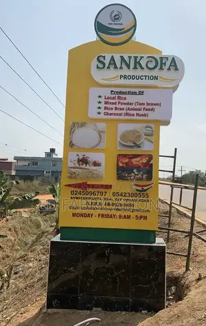 3D 2D Signage