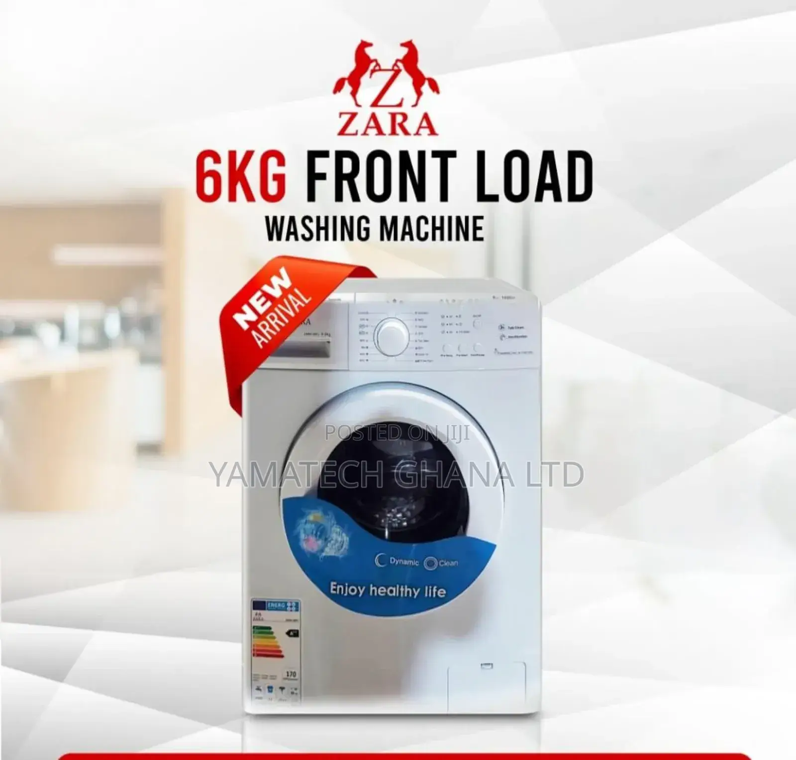 Zara 6kg Fully Automatic Washing Machine