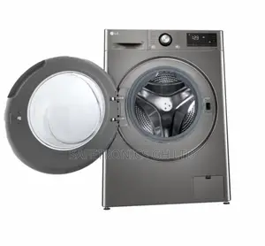 Get Frontload LG 9kg Black F4R3VYG6P Washer