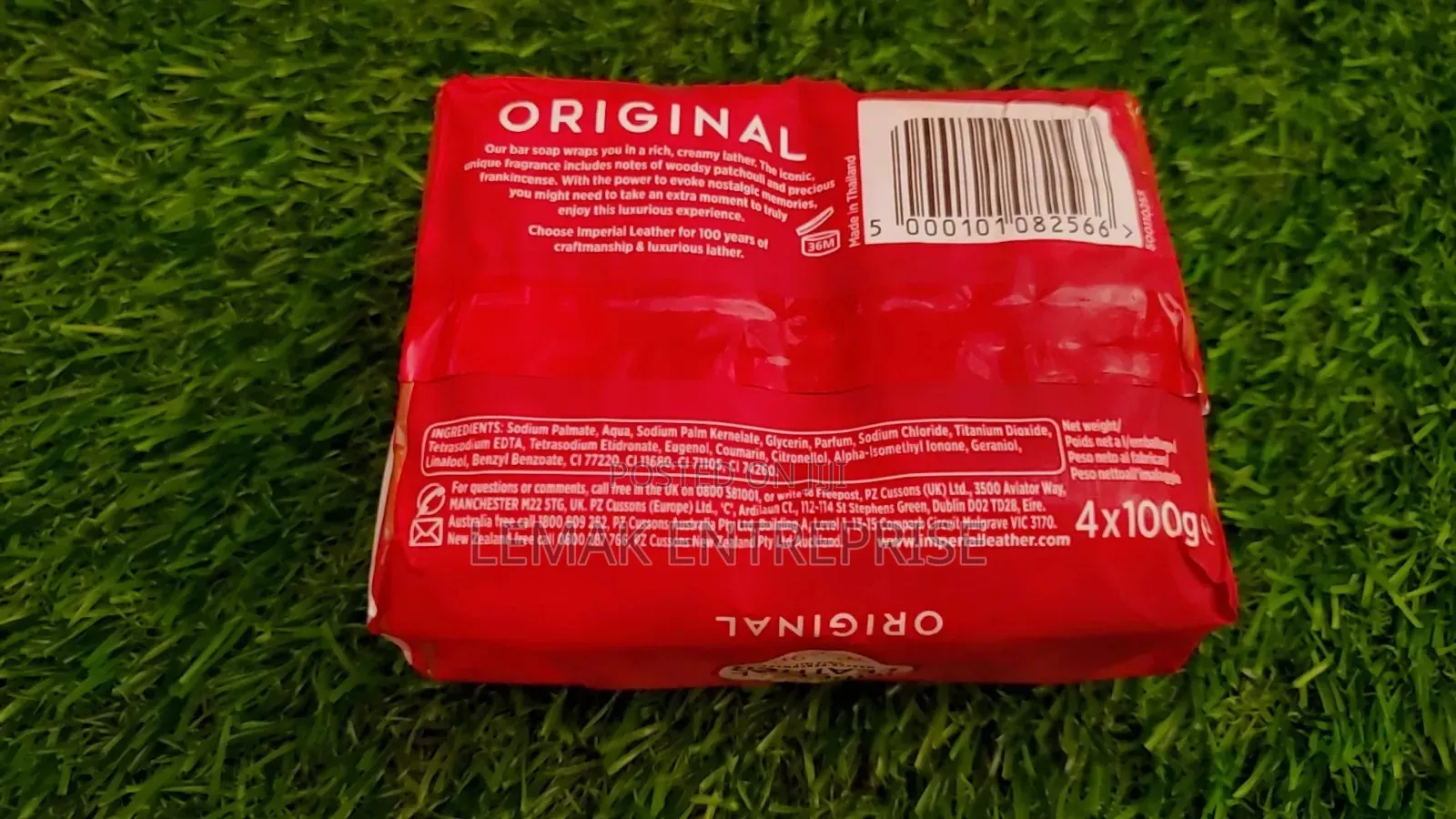 Original Imperial Leather Bar Soap From Uk 4 PCS