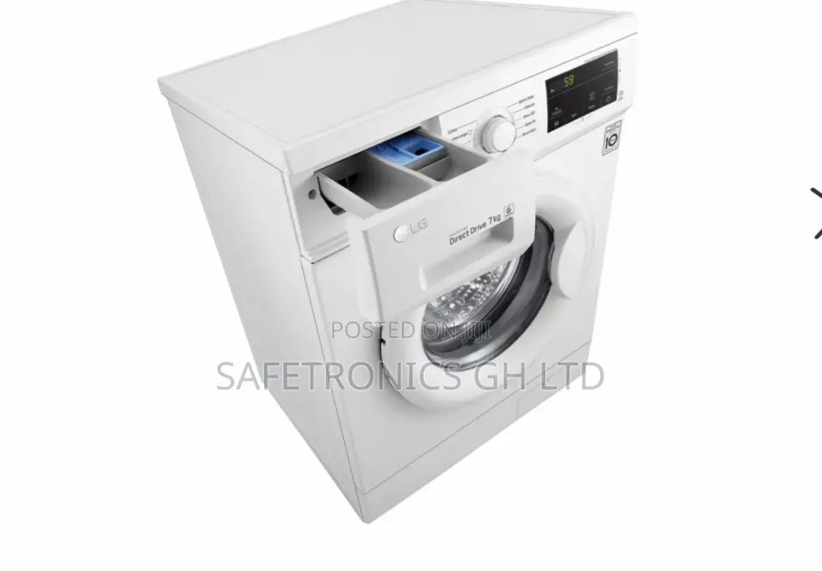 Accessible White LG FH2J3QDNGOP 7kg Frontload Washer