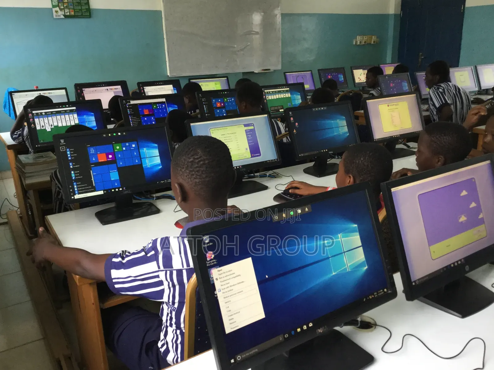 Thin Client Desktop Computer Ict Lab