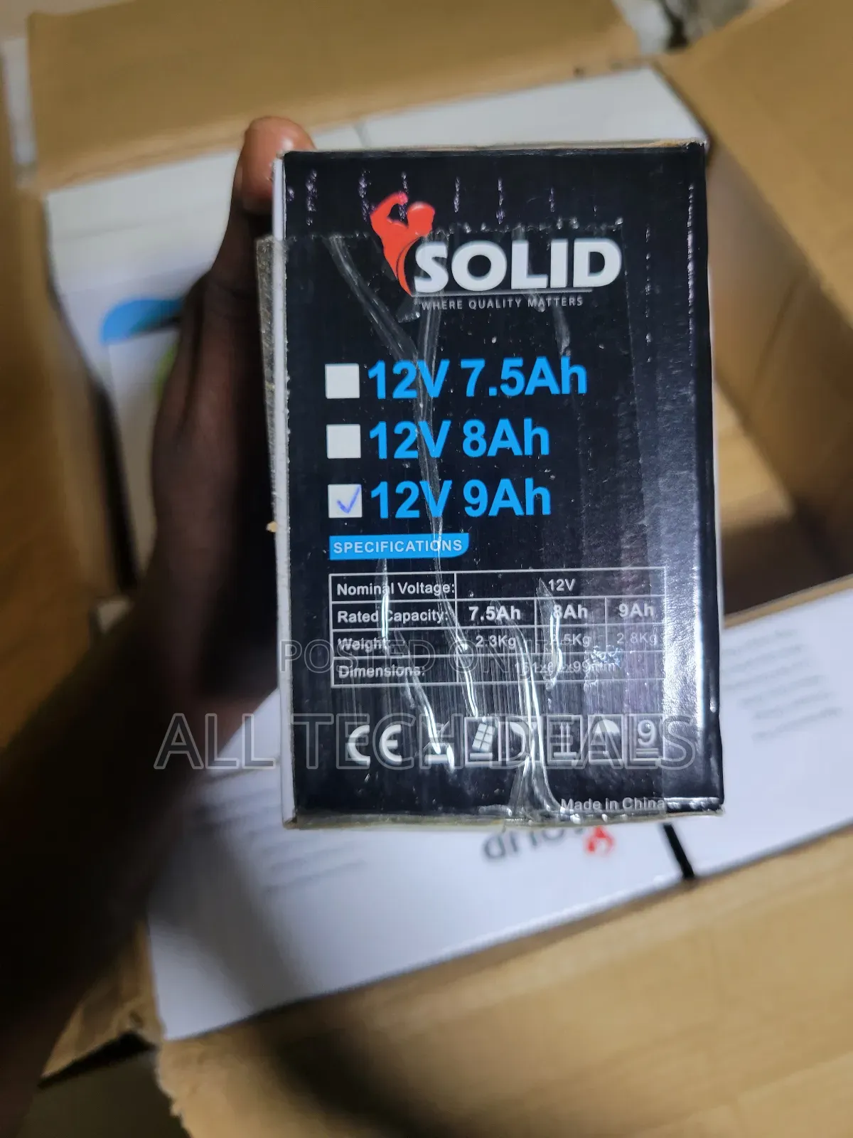 Solid 12 V