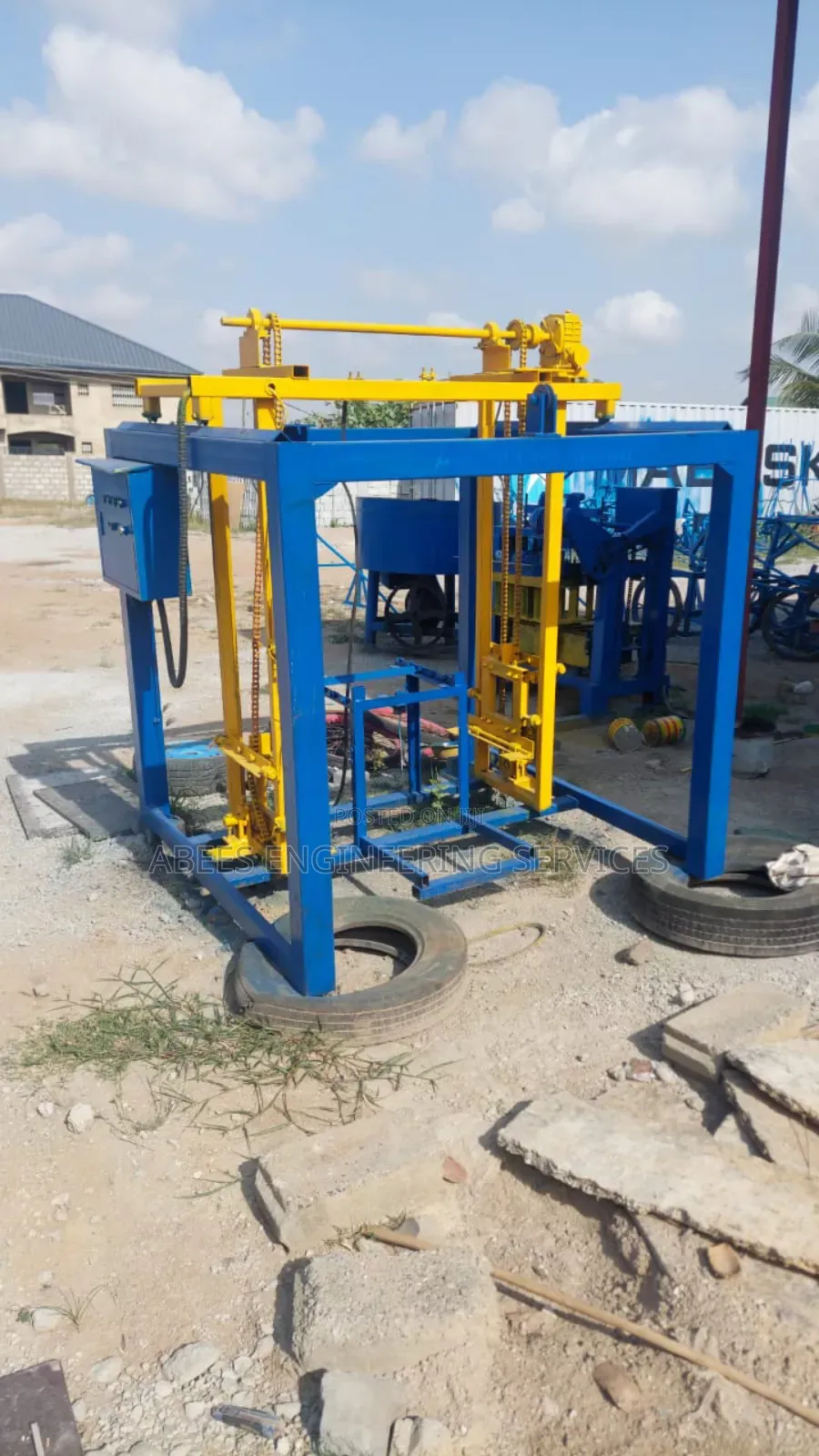 Automatic Hydraulic Block Machine