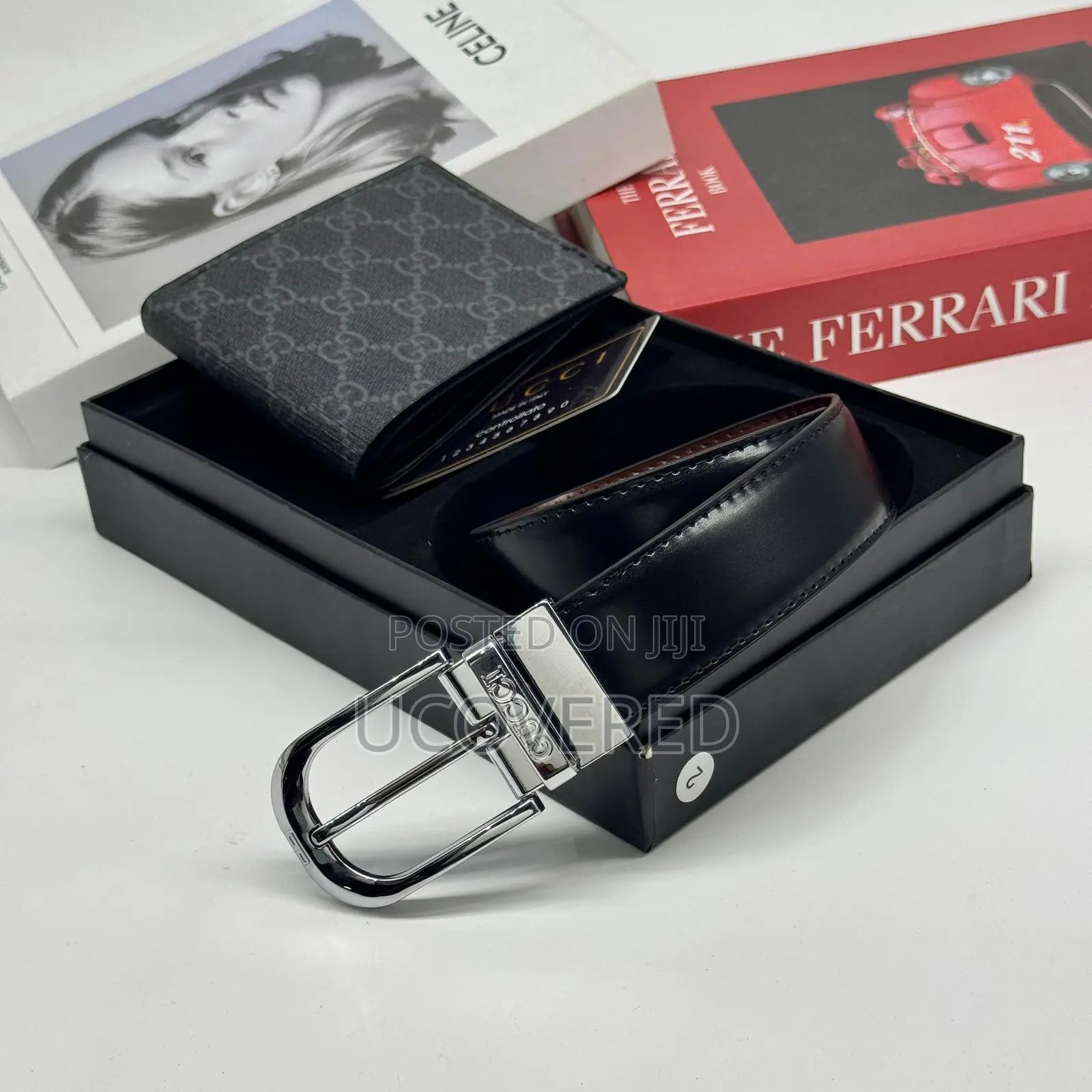 High Quality Belt + Wallet Set