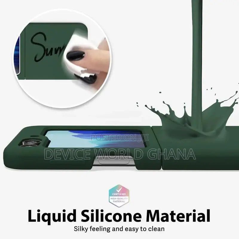 Siz Protective Silicone Case for Samsung Z Flip 7 6 5