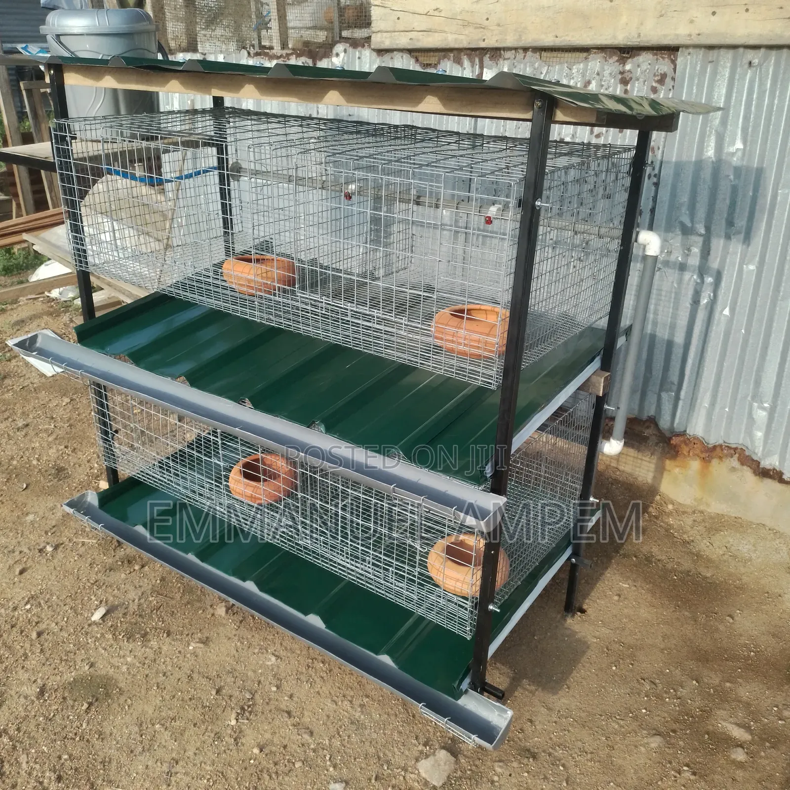 4 Unit Cage For Rabbits And Grasscutters