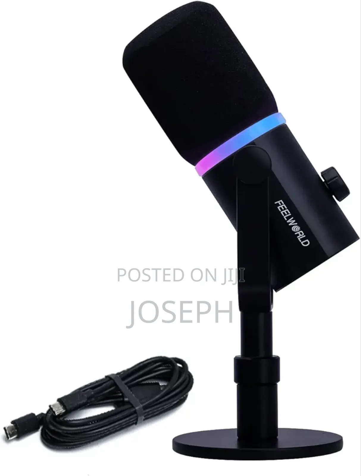 Feelworld Condenser Microphone Podcast