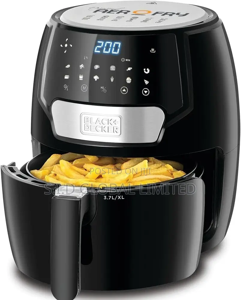Homemade Food With Black Decker 4L Air Fryer-Af4037-B5