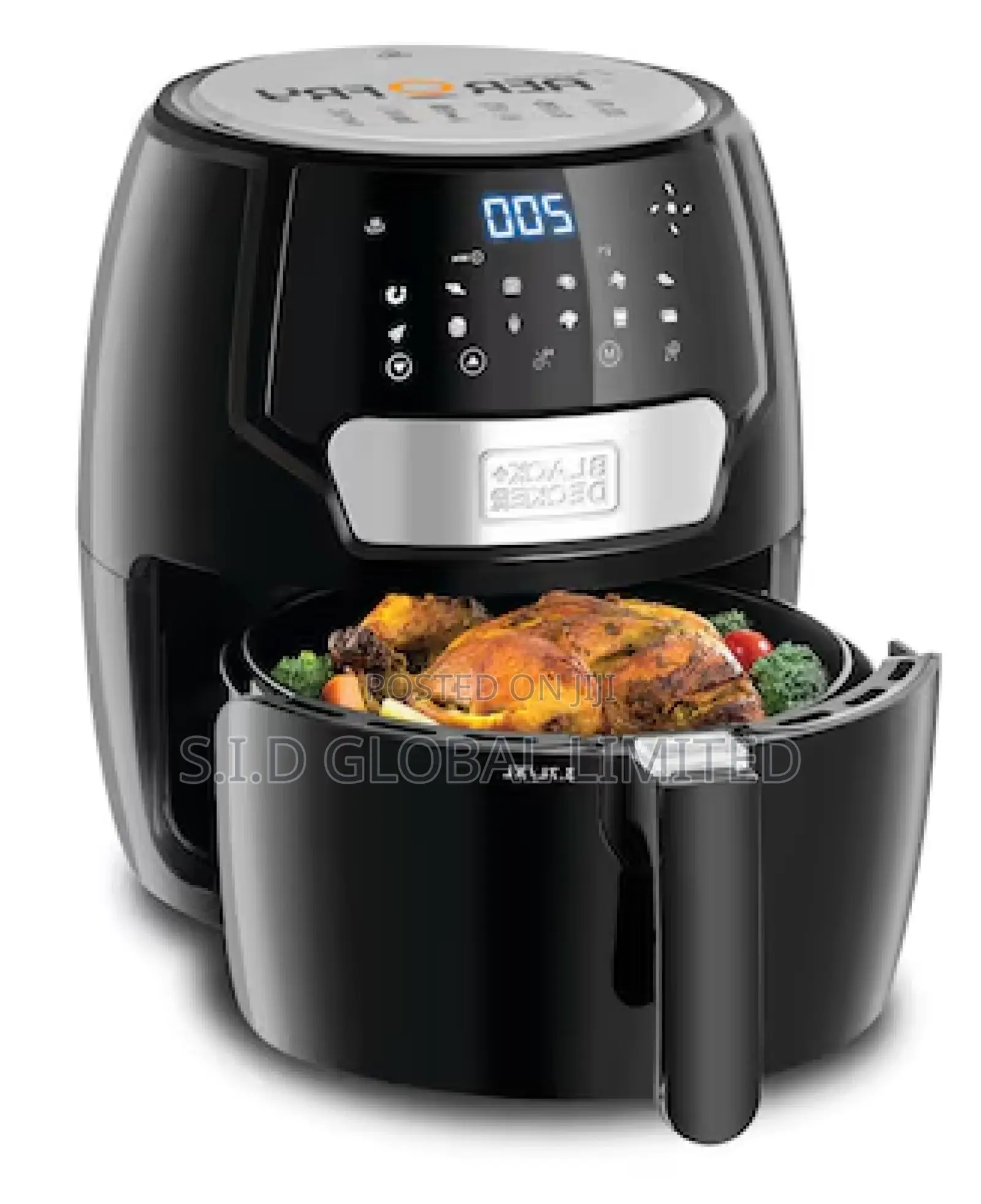 Detachable Breakfast With Black Decker 4L Air Fryer-Af4037