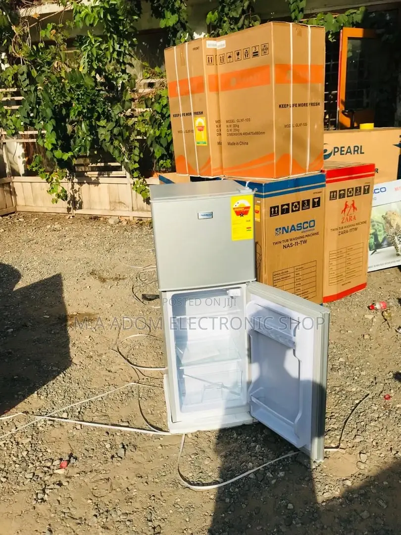 Nasco 112L Double Door Fridge: Your Fresh Food Haven