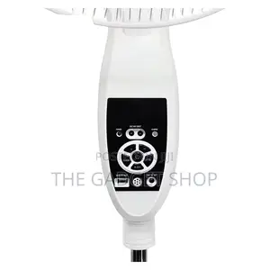Rechargeable Standing Fan With Speaker
