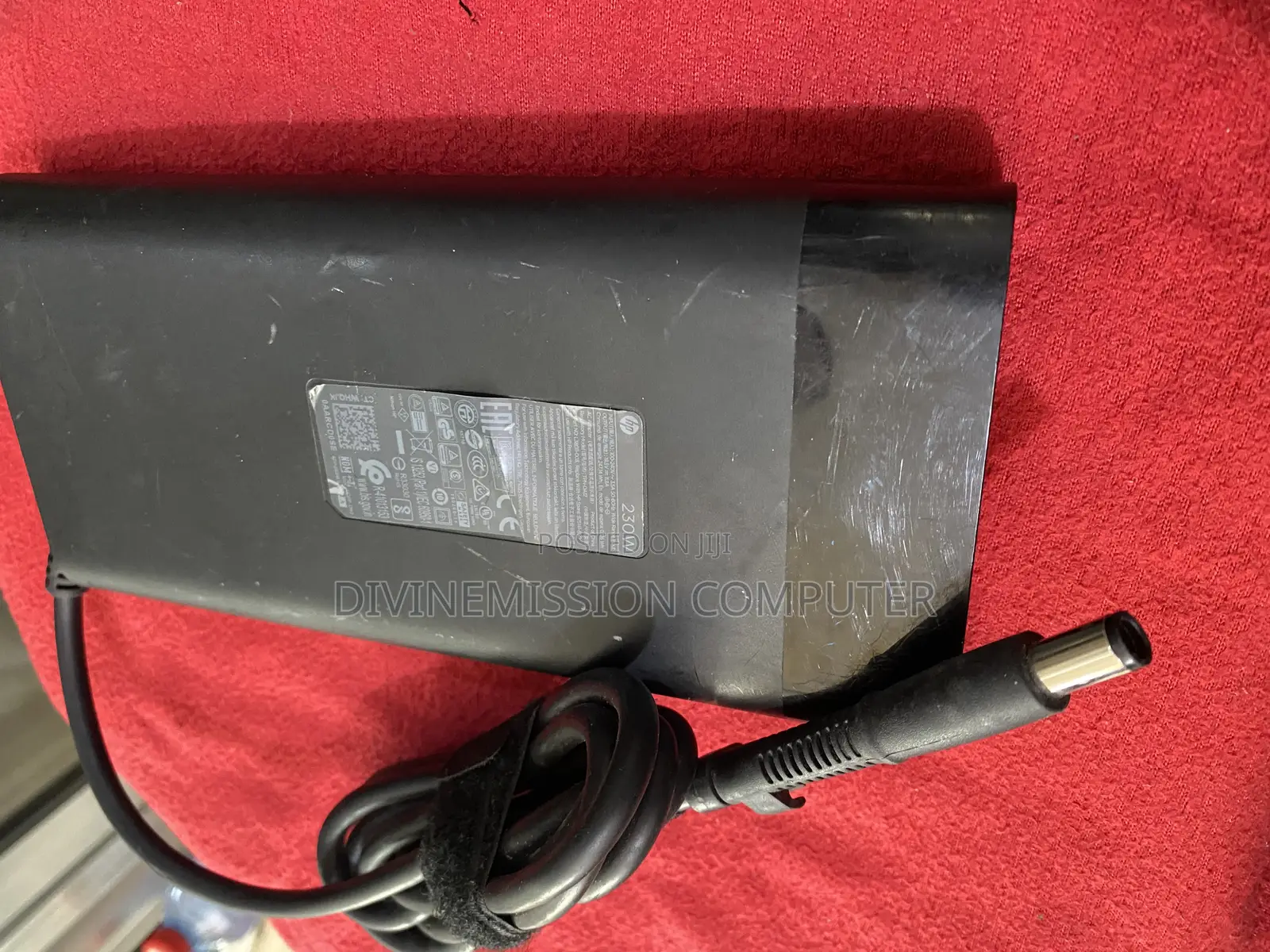 Hp Big Pin 230w,19.5v~11.8A Egg Shaped. For Gaming and All 1