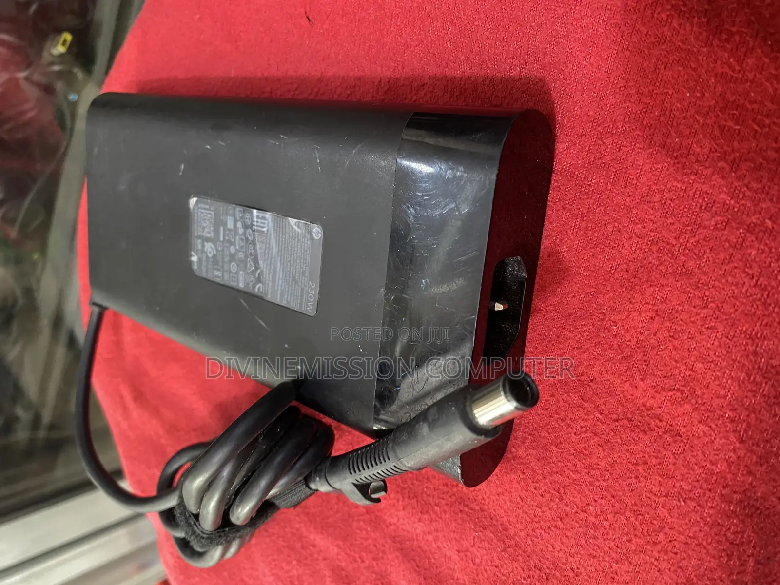 Hp Big Pin 230w,19.5v~11.8A Egg Shaped. For Gaming and All 1