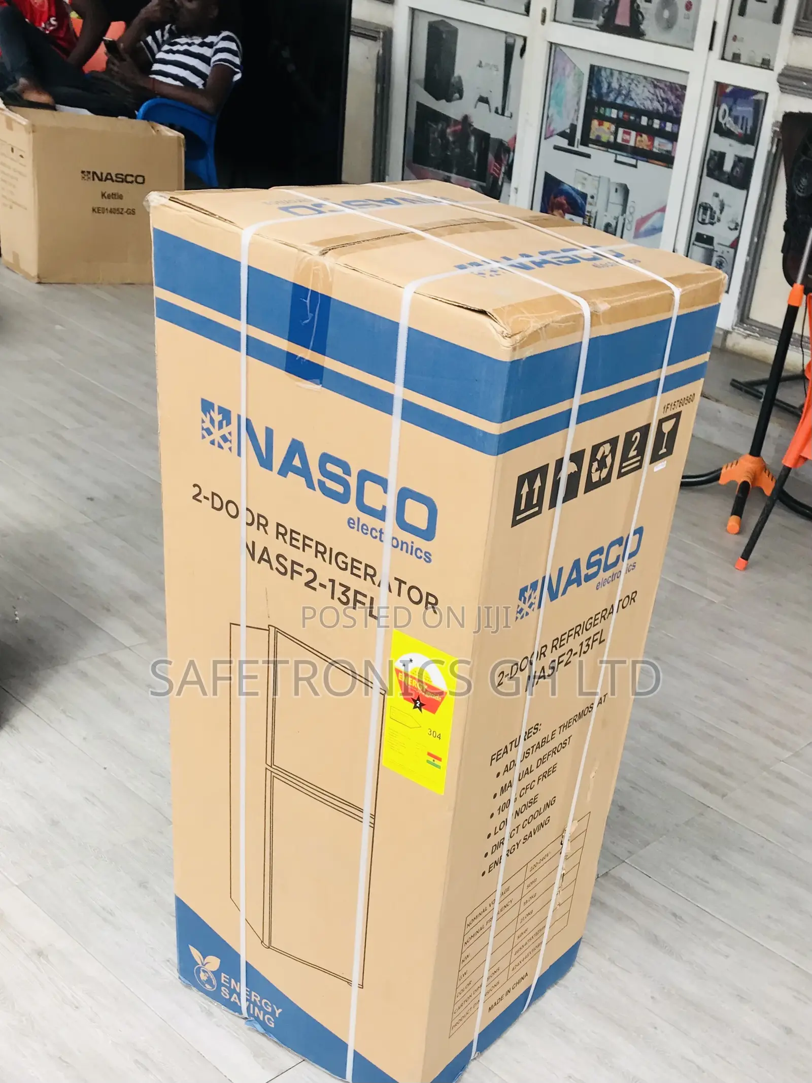 Nasco 112 Liters Nasf2-13fl Doubledoor Top Mount Fridge