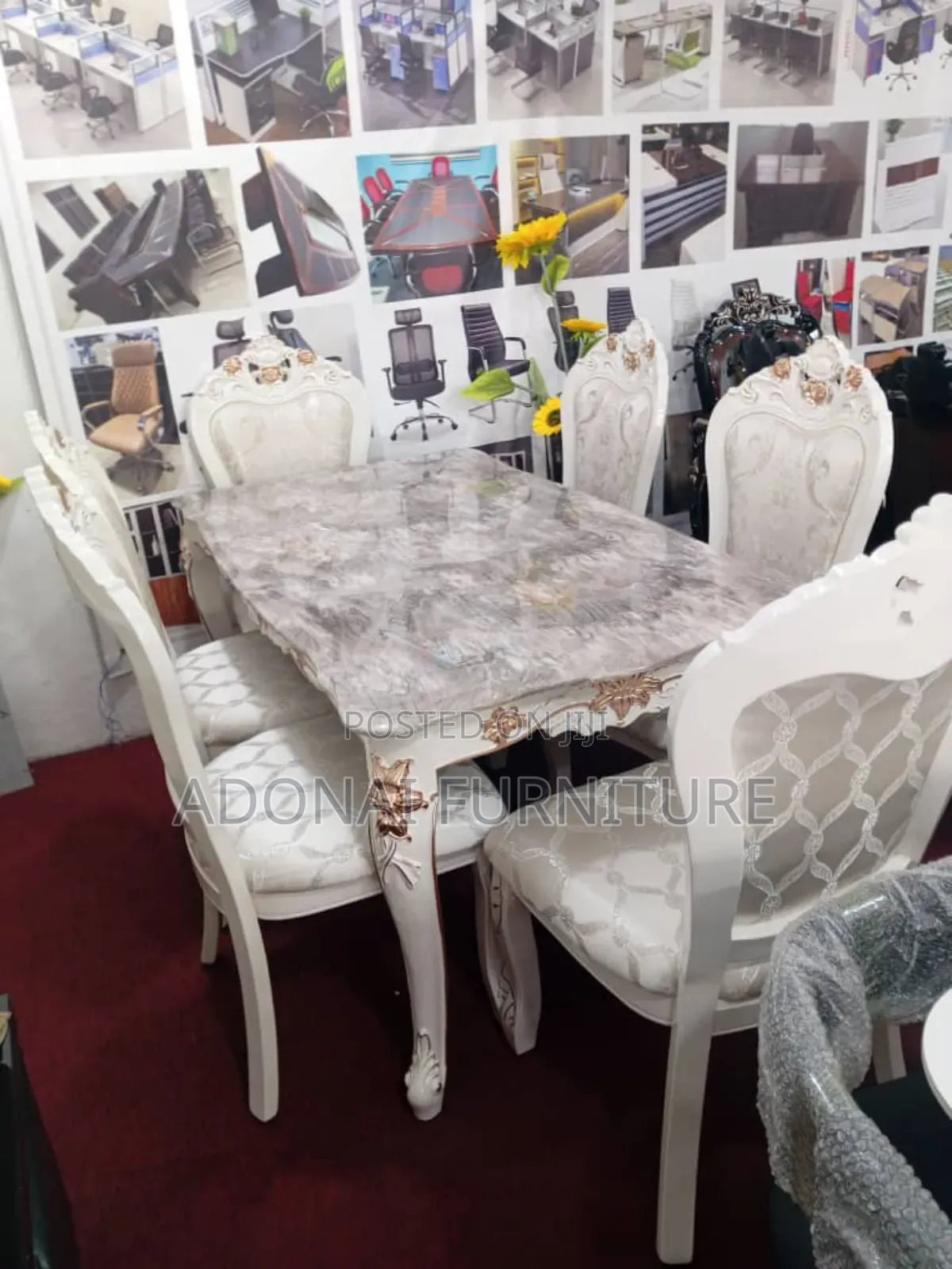 Royal Dining Marble Dining Set