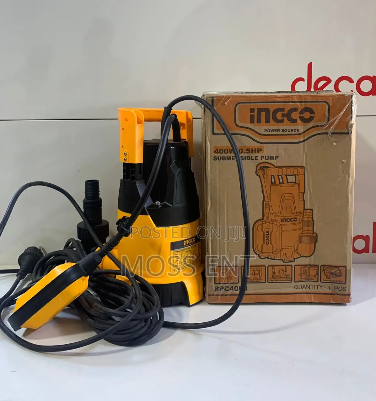 Ingco Submersible Pump 400w - Spc4008