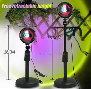 16 Colors Sunset Projection Lamp, Rainbow Night Light