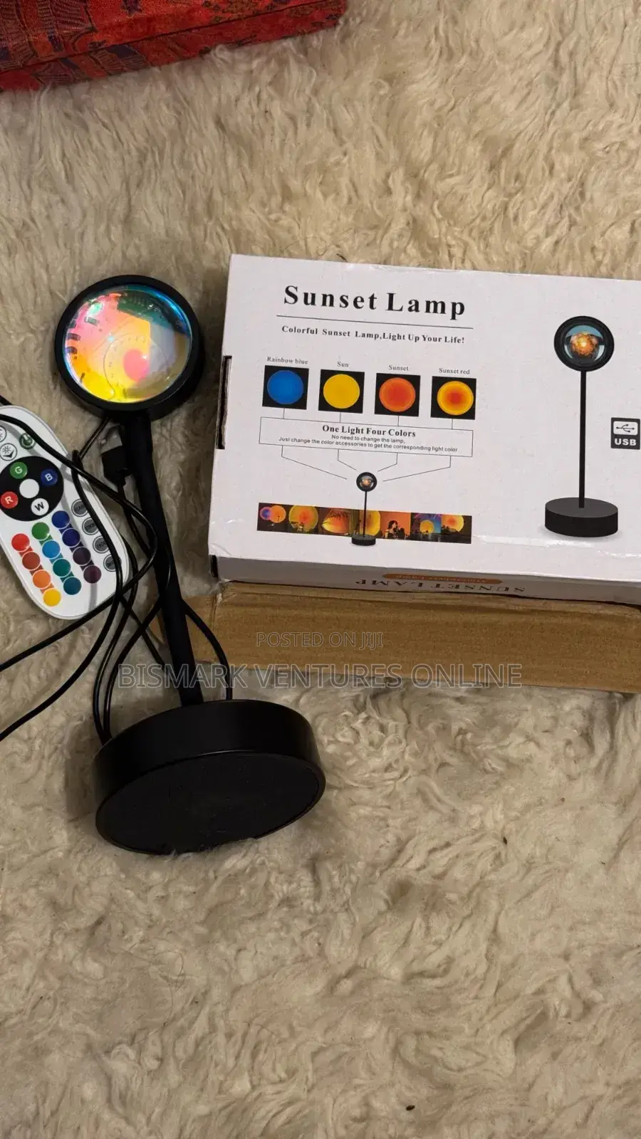 16 Colors Sunset Projection Lamp, Rainbow Night Light