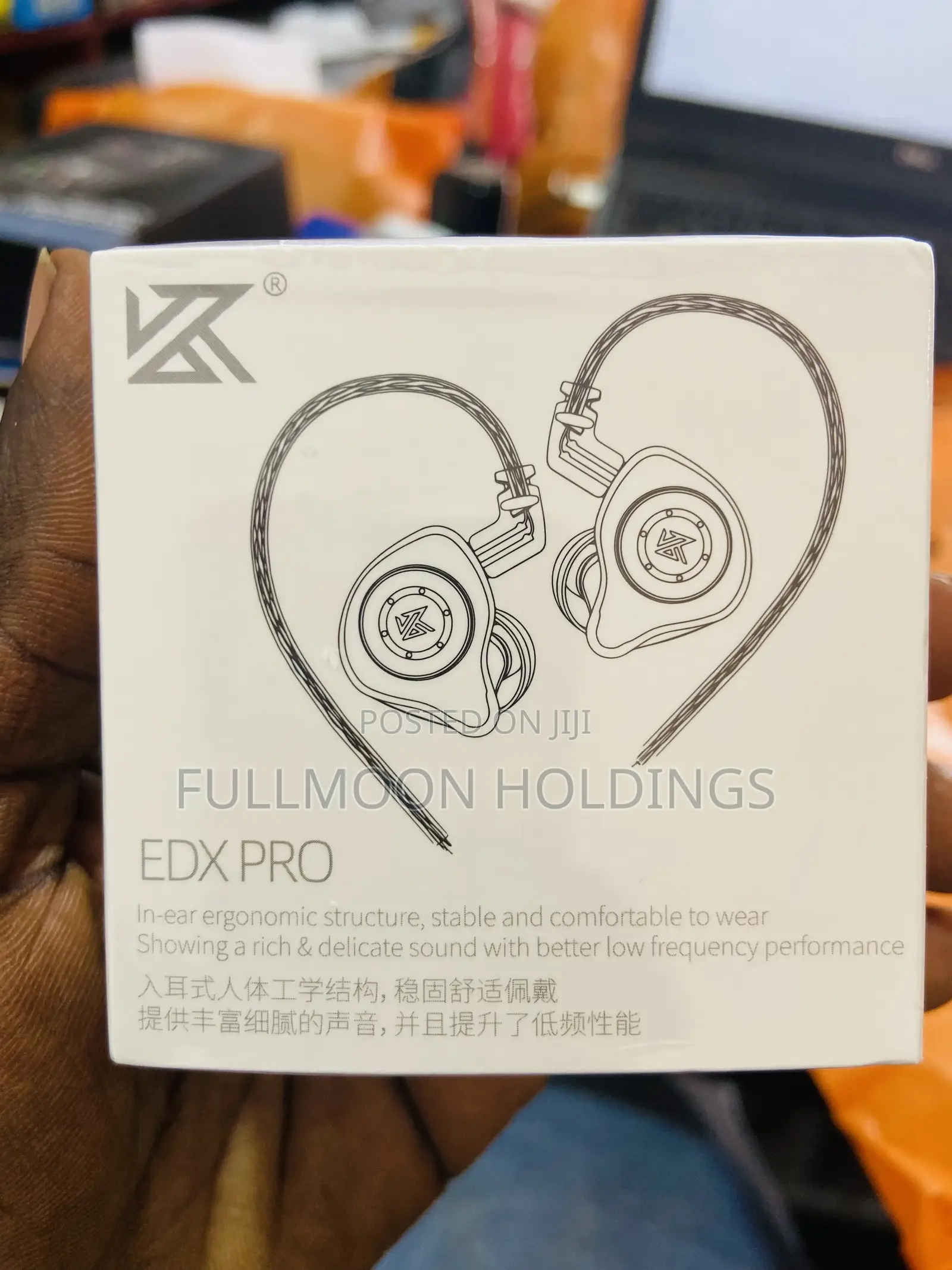Kz Edx Pro In-ear Stage Monitor Wired Headphone Detachable