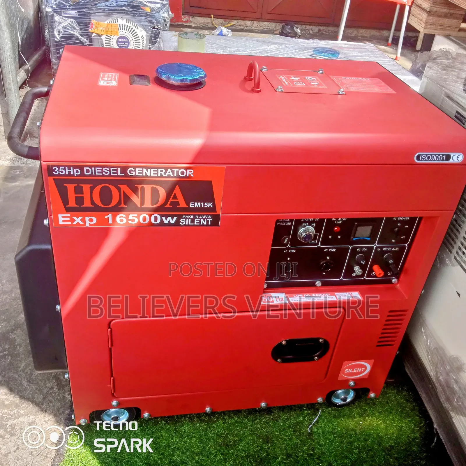 16500watt Honda Generator 15kva Diesel Honda Generator 15kva